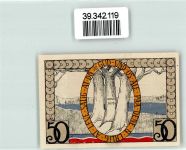 Augustenburg Augustenborg Notgeldschein Notgeld Wappen 50 Pfennig Zahlung
