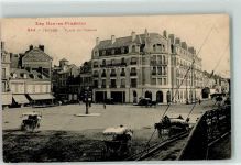 65000 Tarbes - Place de Verdun Kutsche Uhr Berard Coiffent Bien