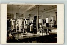 Strumpfweberei Industrie Weberei Privatfoto AK