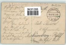 99510 O5320 Apolda 1916 - Stadthaus Kaiser-Friedrich-Denkmal Bismarck-Turm
