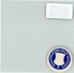 99718 O5403 Greußen Siegelmarke Magistrat der Stadt Wappen Weiß Blau