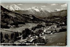 83486 W8243 Au b Berchtesgaden Foto AK Posthilfstelle Berchtesgaden Watzmann Hochkalter Reiteralp