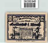 33129 W4795 Delbrück Notgeldschein Notgeld 25 Pfennig Kirche