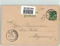 10115 W1000 Tiergarten 1898 Lithographie Reichstag Unter den Linden Reiterdenkmal