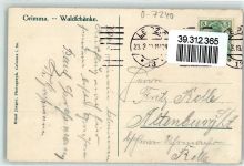 04668 O7240 Grimma 1913 - Waldschänke Gasthaus