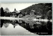 Ossiachersee Gebrauchsspuren Pension Seefriede Foto AK