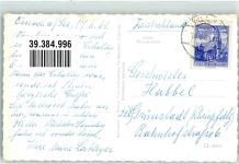 Ossiachersee Gebrauchsspuren Pension Seefriede Foto AK