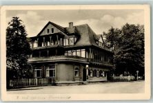 07429 O6826 Sitzendorf Gebrauchsspuren Hotel zur Linde