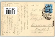 07429 O6826 Sitzendorf Gebrauchsspuren Hotel zur Linde