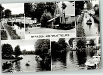 17255 O2081 Strasen - MS Freundschaft Schleuse Gasthaus zur Schleuse Betriebsferieheim des Rates
