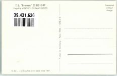Norddeutscher Lloyd Dampfer Bremen