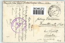 Ostrava Ostrau - Bahnhofstraße Oldtimer WK II Stempel