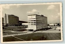 Zlin Gottwaldov Foto AK Gebäude Auto