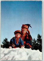 Winter Tracht Same Trachten Finnland