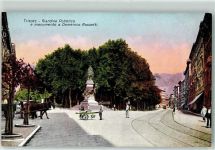 34100 Trieste / Triest / Trst - Giardino Pubblico e Monumento a Domenico Rossetti