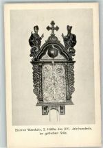 Wien 1. Bezirk, Innere Stadt Eiserne Wanduhr Gotisch XVI Jahrhundert auf AK Museum Uhr Foto AK