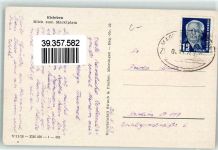 06295 O4250 Lutherstadt Eisleben - Fensterblick Marktplatz Bahnpoststempel