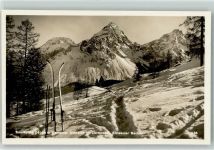 6631 Lermoos - Winter Sonnspitze Wampeter Schrofen Ehrwalder Becken Ski