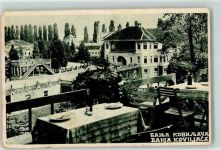 Gebrauchsspuren Banja Koviljaca Loznica gedeckter Tisch Gasthaus