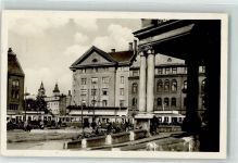 Ostrava Ostrau - Tram Straßenbahn Türme Säulen