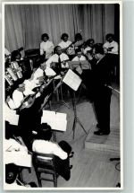 Mandoline Orchester Ziehharmonika Privatfoto AK