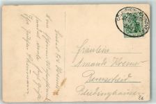 Köln Rhein - Hannover Zug 8 Bahnpoststempel 1910