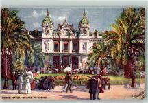 Monte Carlo Tucks Oilette Serie 764P Nr.23 Facade Casino