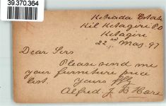 Ganzsache Phila Indien 1897