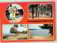 15230 O1200 Lossow - Gasthaus Forsthaus Blick zum Helenesee