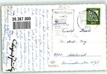 86637 W8857 Wertingen - Schloß Marktplatz Stadtpfarrkirche Hauptstraße