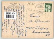88662 W7770 Nußdorf , Bodensee Gebrauchsspuren Gasthaus Löwen Gaststube Bodensee