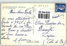 52400 Bourbonne-les-Bains Foto AK La Grande Rue Cafe Tabac Geschäft Auto Kinder