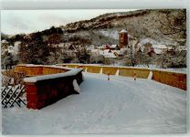 99831 O5903 Creuzburg FOTO KEINE AK Winter Ort handschriftlich