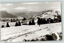 79868 W7828 Altglashütten , Schwarzw - Skiläufer Winter