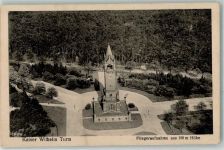10115 W1000 Grunewald - Kaiser-Wilhelm-Turm Fliegeraufnahme