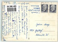 17207 O2070 Röbel Künstlerkarte Rund um die Müritz Landkarte sign. A. Hoppe