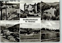 98701 O6309 Großbreitenbach - Erholungsheim Hohe Tanne Griebelsmühle Schwimmbad