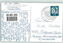 72275 W7297 Alpirsbach - Aussichtsbank