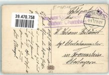 08300 Rethel 1917 - nach der Beschiessung