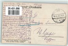 sign.P.W.Keller-Reutlingen Die Amper Serie III Nr.4 Verlag Jugend 1917 Künstlerkarte