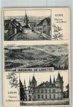 62800 Lievin Gebrauchsspuren l`Eglise et le Mont Chateau de Rollencourt
