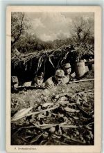 Soldaten Schützengraben WK I Foto AK