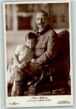 mit ältestem Enkel Adel Kaiser Wilhelm II