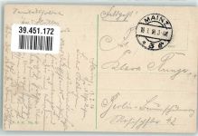 55116 W6500 Mainz a Rhein 1916 - Rheinufer Dampfbootanlegestelle