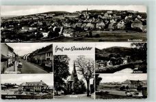 55774 W6587 Baumholder - Hauptstraße Kaserne Edingermühle Oldtimer