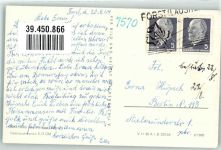 03149 O7570 Forst Lausitz - Berliner Platz Bahnhofstraße Rosengarten Wasserspiele Wasserturm