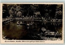 01824 O8324 Rathen Kurort , Sachs - Amselsee Ruderboote
