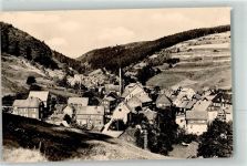 98666 O6121 Fehrenbach Foto AK Ortsansicht