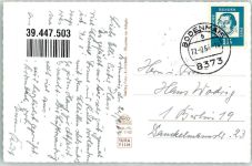 94249 W8373 Bodenmais - Winter Rieslochschanze Marktplatz Mulde