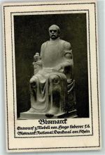 National Deenkmal am Rhein Modell Hugo Lederer Bismarckdenkmal